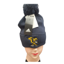 Load image into Gallery viewer, SOLID CUFFED POM BEANIE
